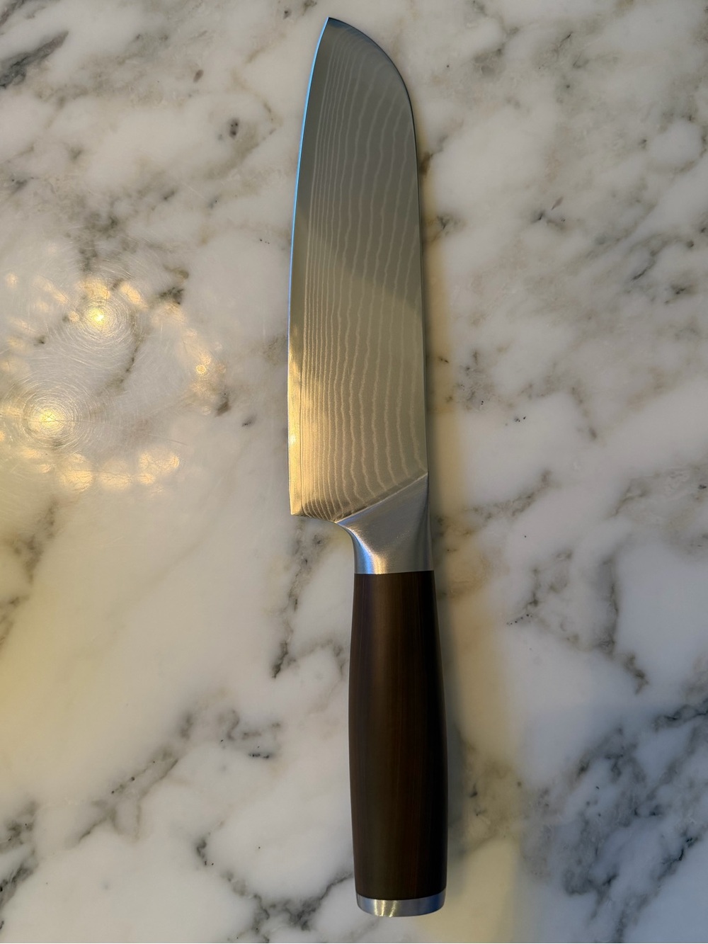 NIB Kuwata 7” Damascus Chef Knife Stainless Steel with Gift Box